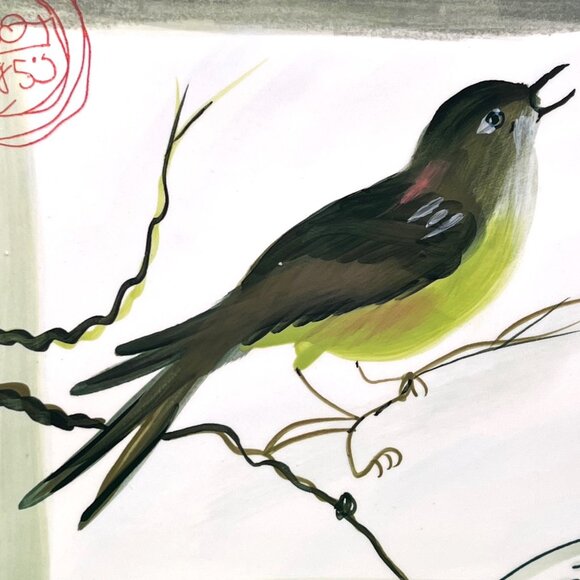 Certified International Susan Winget Bird Square Paris Theme 10" Ceramic Plate - Picture 7 of 12